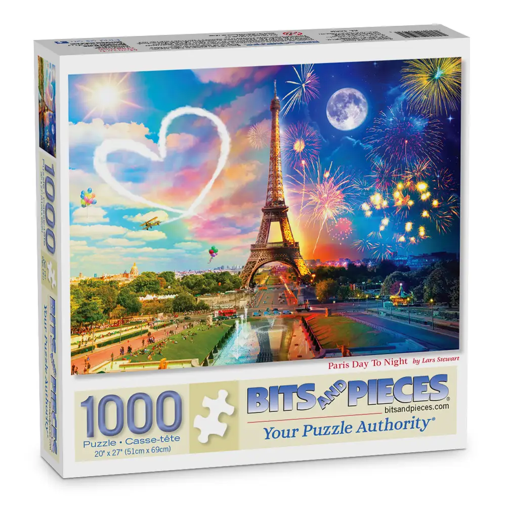 Paris Day to Night